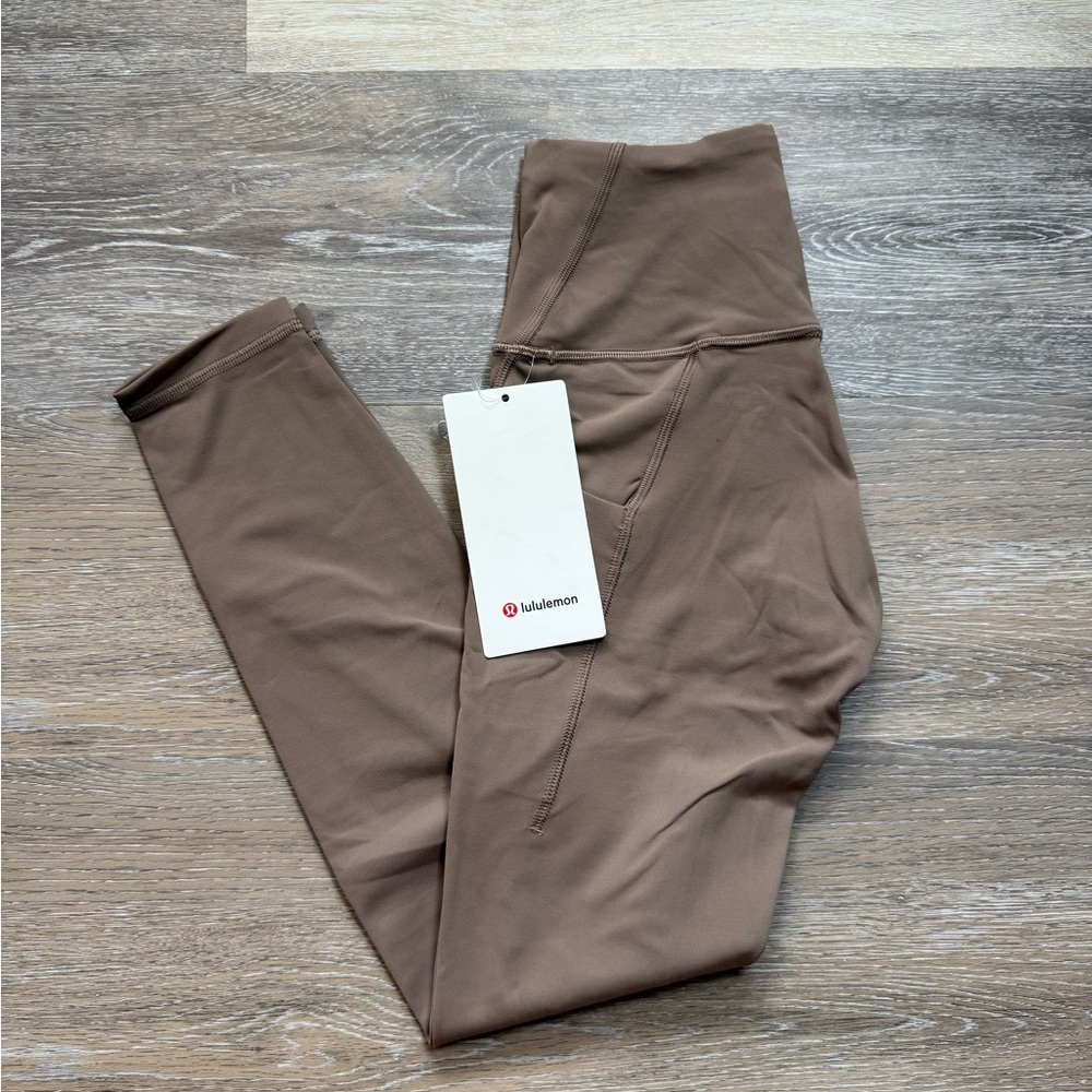 Lululemon Wunder Train HR Tight 25” *Pockets - Taupetastic